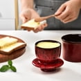 thumbnail image 4 of Tetera Butter Keeper Crock, cerámica, color azul, 200 ml, 4 of 5