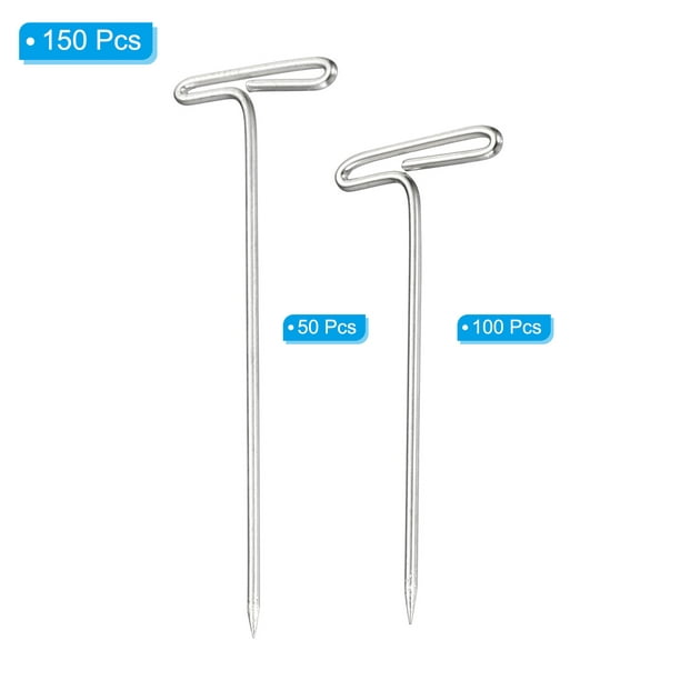 Uxcell T Pins, 1 Inch, 1.5 Inch Straight T Pins for Home, Office