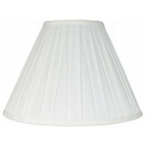 Urbanest Empire Box Pleat Lamp Shade, 8x16x11", Off White