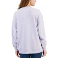thumbnail image 2 of Rebellious One Womens Celestial Positivity Sweatshirt, Purple, Small, 2 of 2