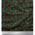 thumbnail image 1 of Soimoi Poly Georgette Fabric Floral & Paisley Decor Fabric Printed Yard 42 Inch Wide, 1 of 5