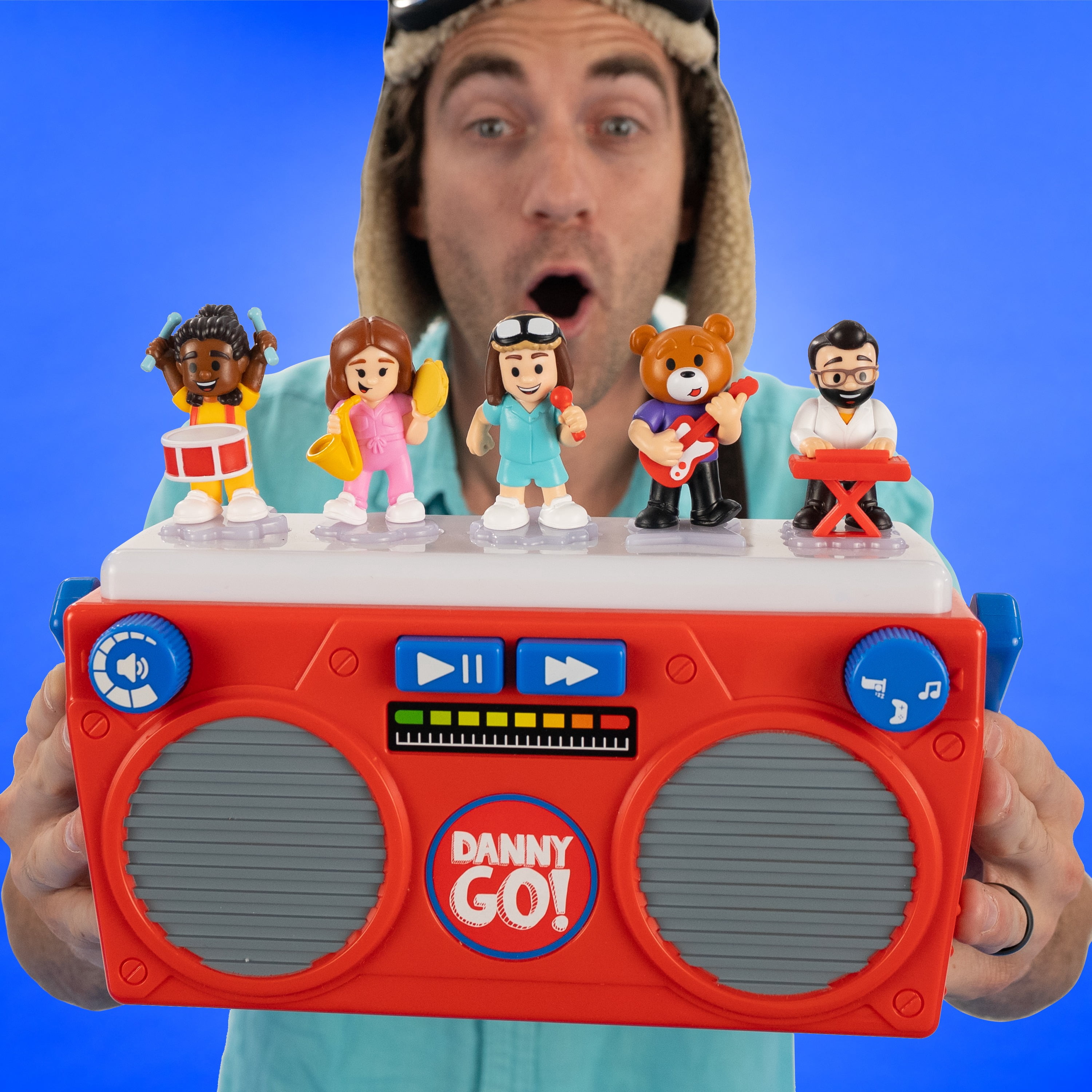 Danny Go! Music Mix-Up Boombox - Interactive Sound Toy for Preschool and Elementary School Kids Inspired by Danny Go! Show