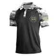 thumbnail image 3 of Havenx American Flag Patriotic 1776 T-Shirt for Men Short Sleeve Camo Polo Shirt Button Front Collar Lapel T-Shirts 250 Years Of Freedom Patriotic Fashion Causal Tee,Multicolor S, 3 of 4