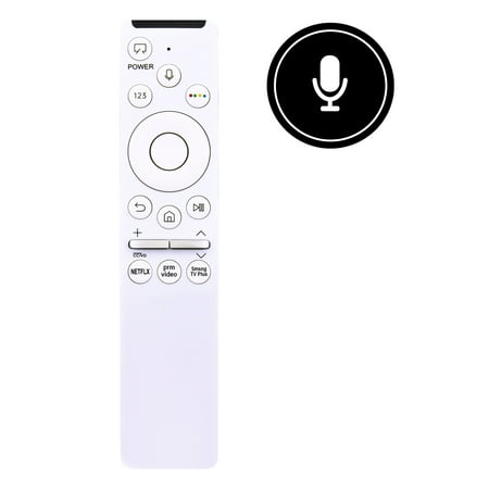 New RMCSPR1AP1 BN59-01330H Voice Replace Remote Fits for Samsung QN32LS03T QN43LS03T UN43AU8000 UN50AU8000 UN55AU8000 UN65AU8000 UN75AU8000 UN85AU8000 UN43AU8000F UN50AU8000F UN55AU8000F