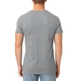 thumbnail image 2 of Ma Croix Mens Premium Cotton Casual Crew Neck Short Sleeve Tri Blend Fabric Tee Shirt, 2 of 6