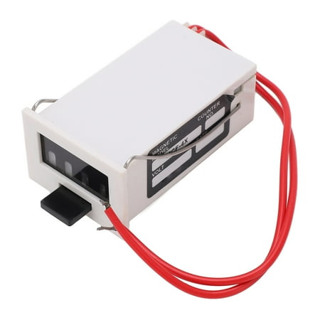 

Electronic Counter Accurate Measuring Easy Carrying Electronic Pulse Counter 0 To 9999 Wide Application For Equipment DC12V DC24V AC 110V AC220V