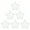 8cm five pointed sta, variant on Tizuqe 6Pcs Clear Plastic Fillable Balls for Christmas Tree Transparent Ornament Handmade Baubles Holiday Sphere Decorations
