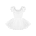 thumbnail image 6 of Aislor Kids Toddlers Girls Sparkly Rhinestones Gymnastics Leotard Tutu Dress Ballerina Ballet Dance Costumes, 6 of 7