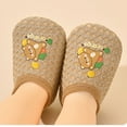 thumbnail image 5 of Owordtank Toddler Baby Animal Prints Rabbit Carrot Cartoon Breathable Floor Socks Boys Girls, 5 of 7