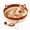 Brown, variant on Instinct Basket Handwoven Cat Basket Rope Cotton with Cushion & Hanging Ball Toy, Cat Sleeping Nest Scratching Pad (Green, Large)