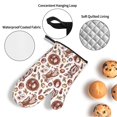 thumbnail image 3 of Fotbe Rabbit And Egg for 4Pcs Oven Mitts and Pot Holders, 500℉ Heat Resistant Oven Mitts , Non-Slip Silicone Surface Safe for Baking, Cooking, BBQ, 3 of 6