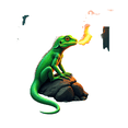 thumbnail image 5 of Cartoon Lizard Sticker Stickers, Waterproof Lizard Sticker Sticker for Water Bottle Laptop Phone Cases Planner Skateboard Luggage Helmet Party Favor Decor, Ideal for Adults Teens Teacher Rewards, 5 of 9