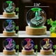 thumbnail image 3 of SBSG 3D Hummingbird Gifts for Women Crystals Ball 60mm- Hummingbird Figurines Decor Glass Animals Figurine Hummingbird Stuff for Room Birthday for Bes, 3 of 4