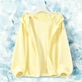 thumbnail image 5 of Gfyviroh Girls Sports Outerwear Casual Lightweight Zip-Up Hooded Sun Jacket Soft Stretch Long Sleeve Comfy Jacket for Kids, 5 of 6