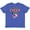 Vintage Royal Blue, variant on Inktastic I Love Cheerleading with Pom Poms and Megaphone Youth T-Shirt