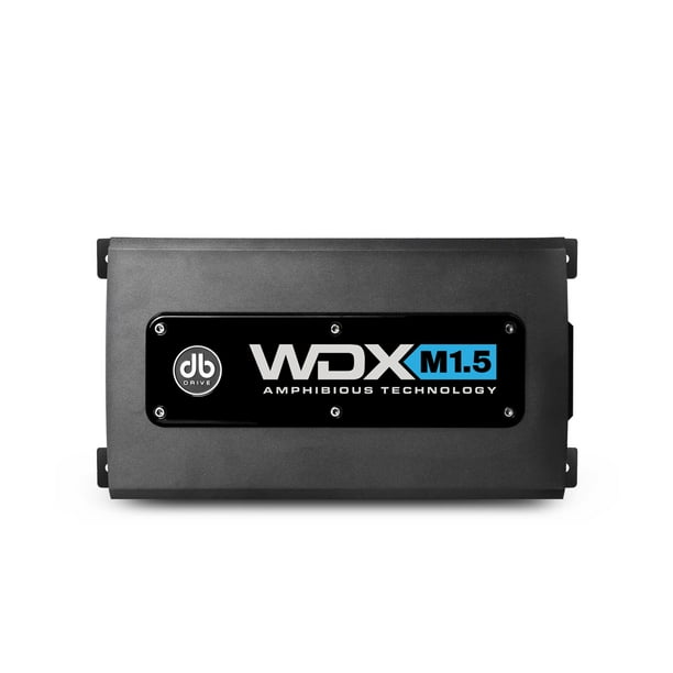 Amplificador Marino Monoblock DB Drive WDX M1.5 1500 Watts Clase D 1 Ohm DB Drive WDXM15