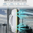 thumbnail image 2 of Smart Window Cleaner Robot,5600pa Automatic Water Spray Cleaner Cleaning Robotic, 20 Min Power Off Protection, For Highrise Windows/Glass/Mirror, 2 of 7