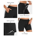 thumbnail image 3 of Stelle Women 2 in 1 Running Shorts High Waisted Athletic Shorts Gym Workout Shorts, 3 of 5