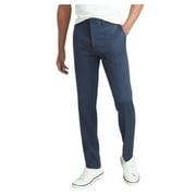 Kenneth Cole Mens Slim fit Dress Pants 31 / 30 Navy Blue Solid Stretch