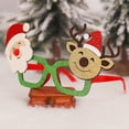 thumbnail image 6 of Holiday Glasses,Cute Christmas Glasses Frames,Flexibility to Fit All Sizes,Great Fun and Festive for Annual Holiday and Seasons Themes, Christmas Party,Christmas Dinner,photos booth., 6 of 8