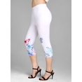 thumbnail image 1 of Leggings Talla Extra Recortados Mariposa Rosegal Leggings de talla grande, 1 of 5