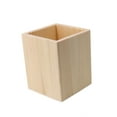 RichLink Wooden Pen Pot Holder Pencil Desk Organizer StationeryMakeup