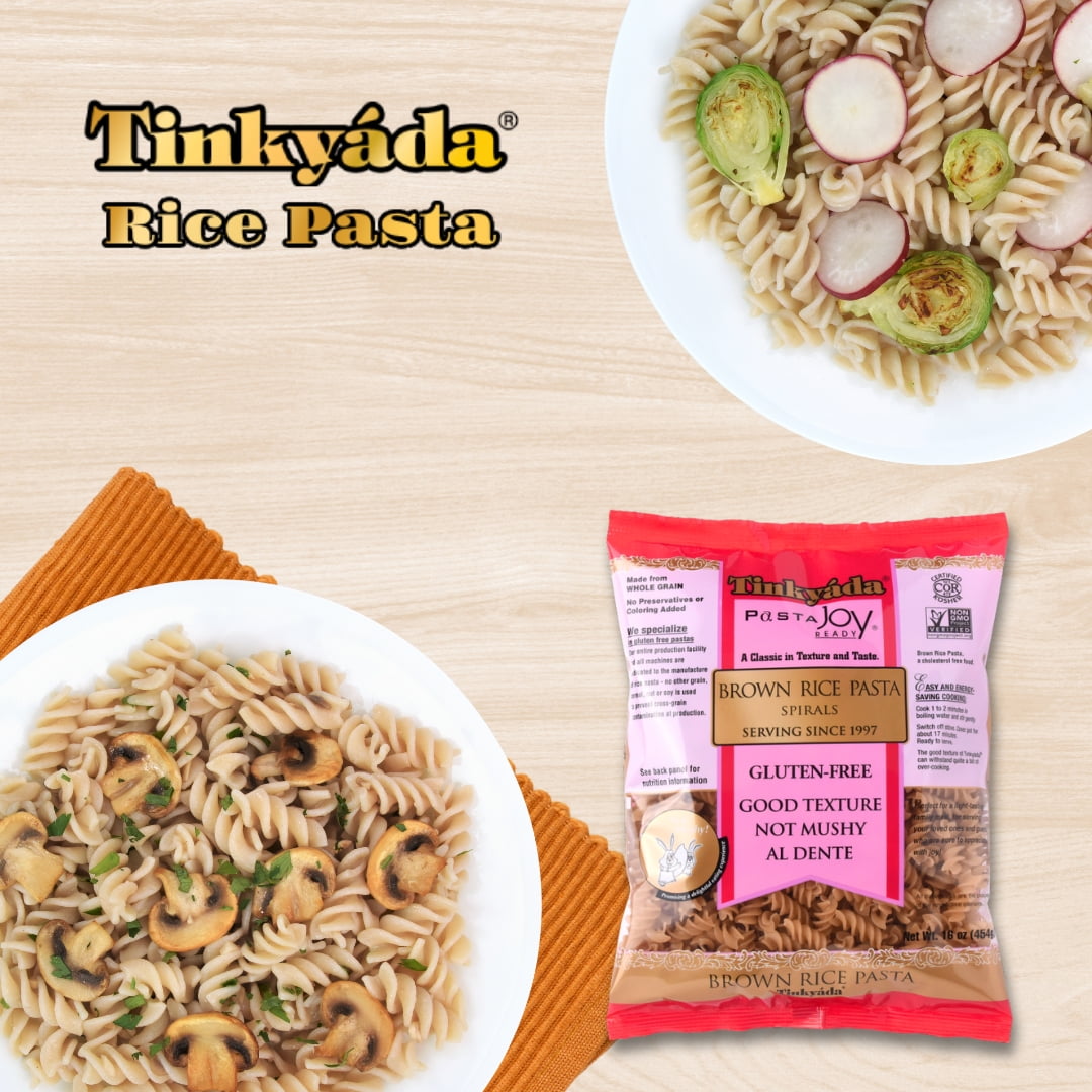 (2 pack) Tinkyada, Brown Rice Spiral Pasta 16oz
