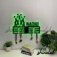thumbnail image 5 of Shinelab Cheerleader Custom Medal Hanger, Sport LED Wall Decor Metal Sign, Award Display 7393, 5 of 5
