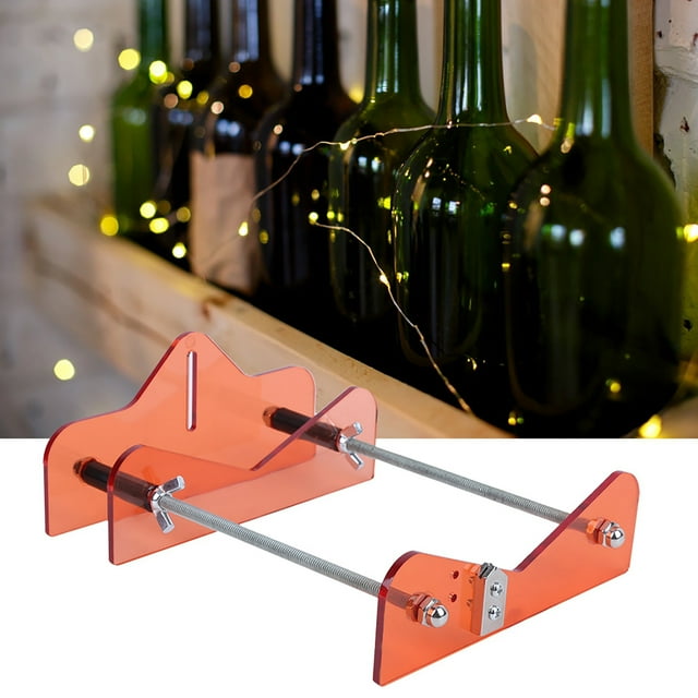 Herramienta para cortar botellas, kit de cortador de botellas, cortador de botellas de vino DIY, kit de cortador de botellas, rendimiento inigualable