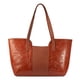 thumbnail image 3 of Bolso de Dama AngeLozano  De Piel Sintetico Charol con Cincelado Modelo Mazatlan Café, 3 of 4