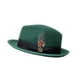 thumbnail image 4 of Sombrero Fedora de Lana Fernando Clásico Fieltro Verde, 4 of 8