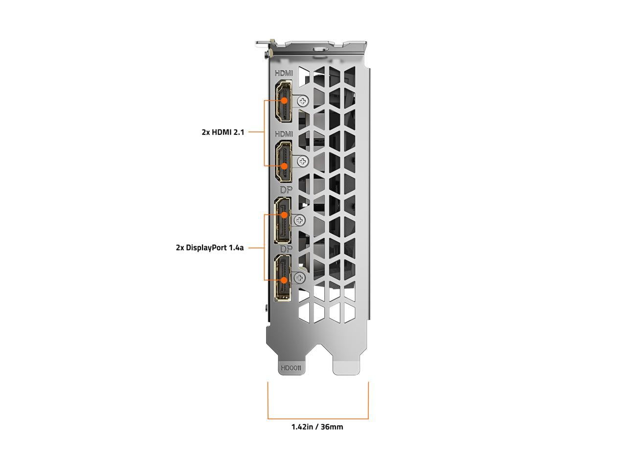Gigabyte NVIDIA GeForce RTX 3050 Graphic Card, 6 GB GDDR6