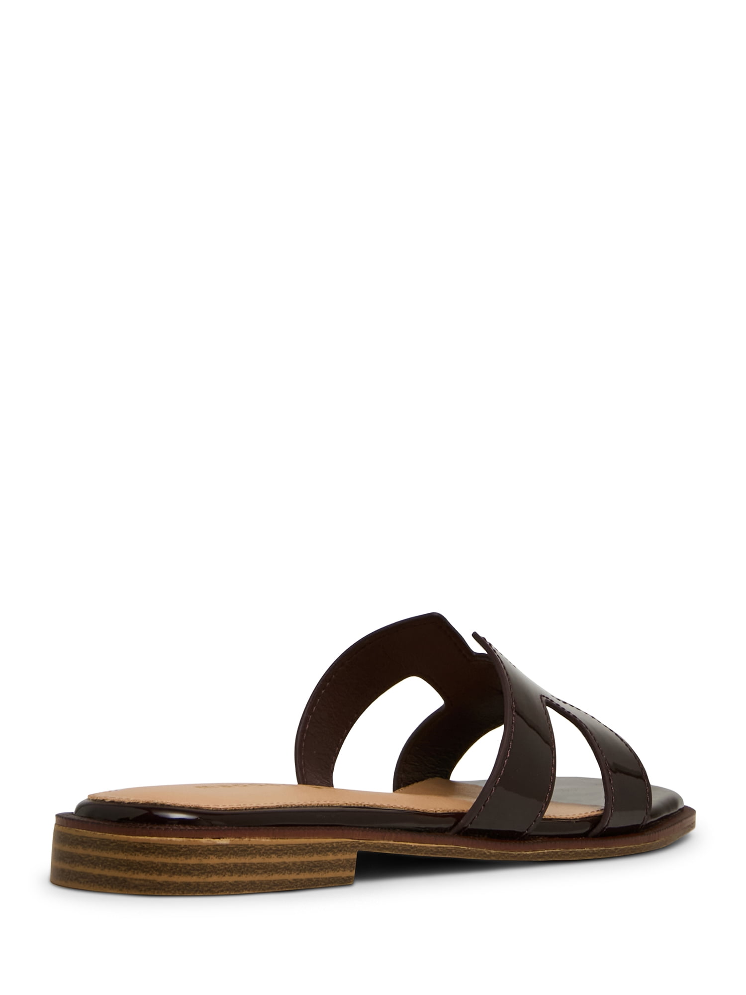 Madden Girl Women's Hailey Flat Slide Sandal