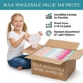 thumbnail image 3 of BILLIONHATS 144 Pieces Wholesale Bulk Girls Cotton Colorful Panties Underwear Children, Mixed Assorted Sizes 4-14, 3 of 8