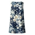 thumbnail image 7 of Fshinging Women Vintage Flower Print Tank Tops Summer Loose V Neck Sleeveless Shirts Fashion Clothing Camisoles, 7 of 7