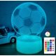 thumbnail image 1 of Luz Nocturna Ilusión 3D de Fútbol i-CHONY con Control Remoto y 16 Colores, 1 of 6