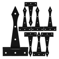 WHAMVOX 8pcs Tee Hinge Kitchen Cabinet Door Hinges Iron Furniture Cupboard Accessories