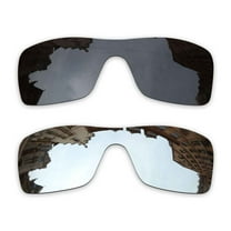 Vonxyz 2 Pack Polarized Replacement Lenses for Oakley Turbine Rotor OO9307 Sunglasses