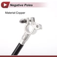 thumbnail image 4 of Cable de conexión de batería de polos negativos Unique Bargains para Chevrolet Cruze Limited 2016 No.22754271 Cobre 1 PCS, 4 of 7