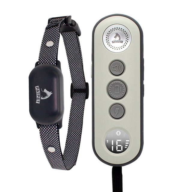 Collar de entrenamiento para perros con control remoto para perros pequeños, medianos y grandes (8-120 lbs) - 3 modos de entrenamiento seguro, collar electrónico impermeable recargable para