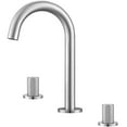 thumbnail image 3 of Ancona Industria Robinet de Salle de Bain à Double Poignée à Grand Ouverture, Série, Nickel Brossé, 3 of 6