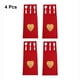 thumbnail image 4 of Naiovety 4 unids/set Navidad corazón lindo vajilla soporte bolsa cubiertos caramelo almacenamiento bolsa palillo tenedor bolsillo fiesta Kits de decoración para fiestas, 4 of 6