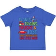 thumbnail image 3 of Inktastic Planes Trains Trucks and Toys Nothing Quite Like Little Boys Boys Toddler T-Shirt, 3 of 5