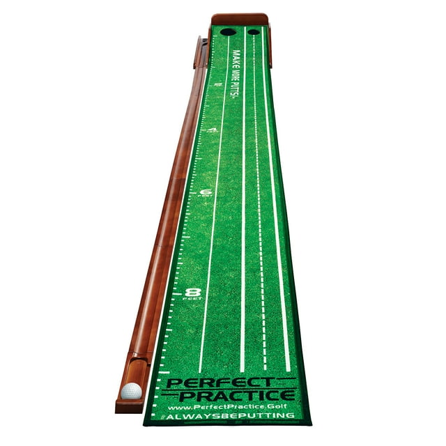 Perfect Practice Indoor Golf Putting Mat with Automatic System