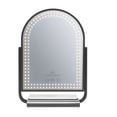 thumbnail image 2 of Impressions Vanity Glimmer Arch Tri Tone 360 Degree LED Makeup Mirror with Acrylic Base (Black), 2 of 6
