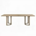 thumbnail image 3 of Our elegant U-base dining table that seats 8 and needs assembly|Available dimensions|Soft edges for a modern home update, 3 of 8