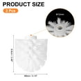 thumbnail image 2 of Cabezal de Repuesto para Cepillo de Inodoro Uxcell 3Pcs 12mm, Cabezal de Cepillo Redondo para Limpieza de Inodoro Blanco, 2 of 6