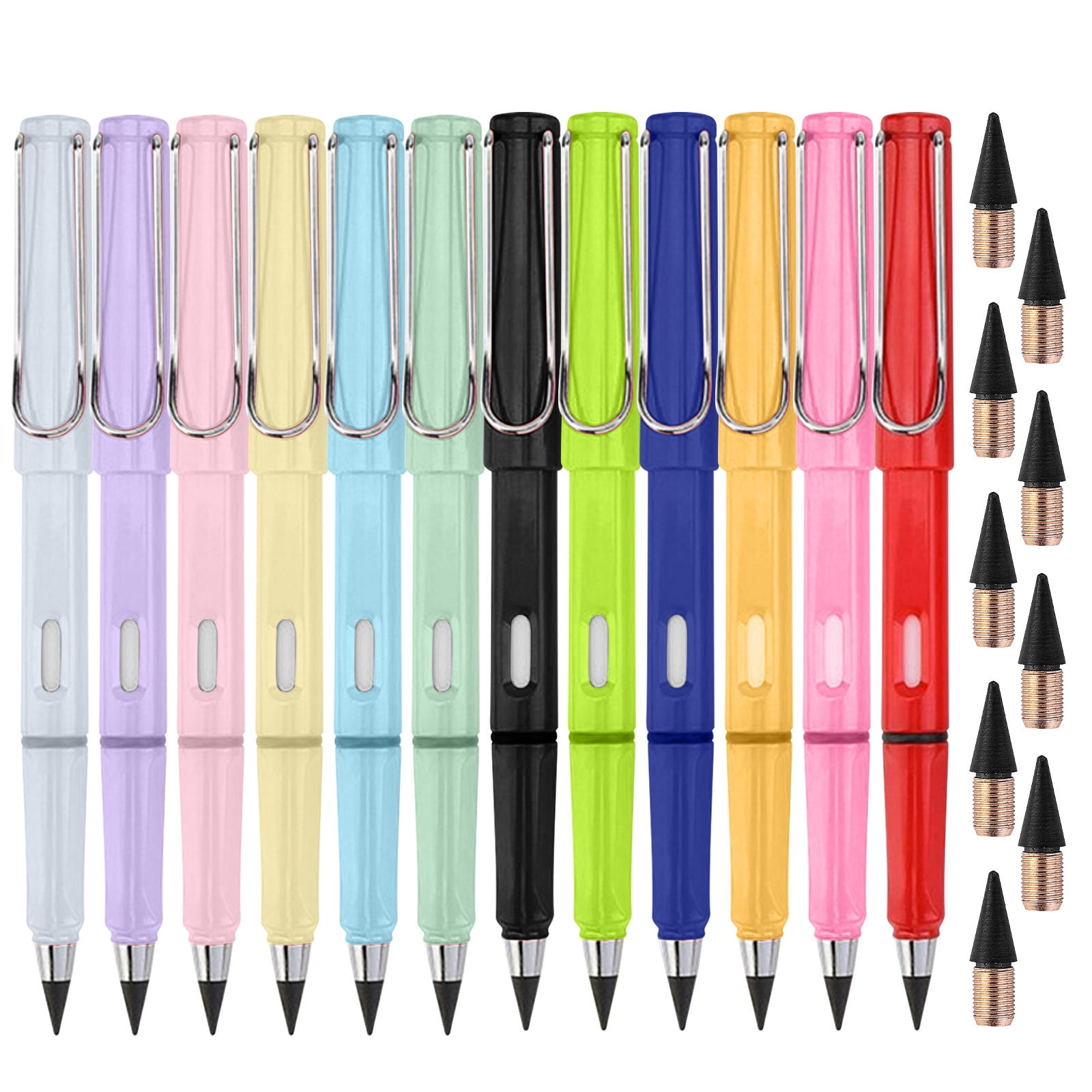 Buy QISIWOLE Pastel Mechanical Pencil Set 12PCS Mechanical Pencils