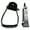Silver, variant on HILASON Western Aluminium Slanted Horse Stirrups Floral Engraved Silver Wide Rubber Grip