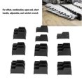 thumbnail image 3 of 10Pcs 24 Slots  Wrench Holders, ABS Adjustable Modular Wrench Storage Organizer Rack Tool for Offset Combination Open End Ratchet Short Wrenches, 3 of 7